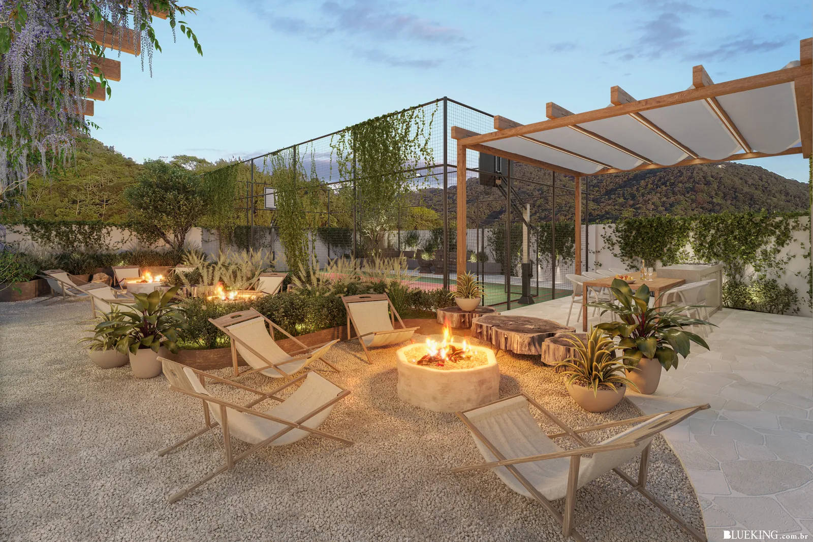Fire lounge